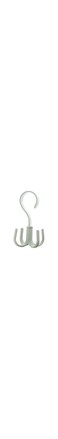SBSNH. Creative Rotating Four-claw Hook Multifunctional Wardrobe Bag Storage Hook Nail-free Plastic Tie Hanger (Color : A)