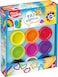 Maped Creativ Pat Dough Modeling Clay Set with 9 Colors and 12 Accessories Multicolor