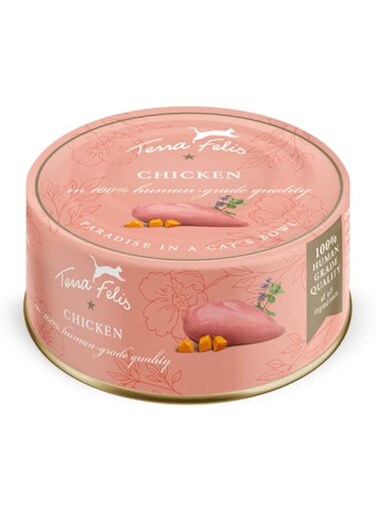 TERRA FELIS Chicken Cat Wet Food - 80G