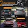 Tradeo 4K Ultra HD Dual Dash Camera with GPS, WiFi &amp; 256GB Support