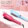 PrecisionWare Enzo EN-3215 Professional Hair Straightener Fast Heating Wide Plate Hair Styler Flat IroN-Intl Version (Blue)