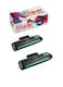 Office Maker 106A Black Toner Cartridge, 2 Pieces