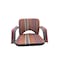 Paradiso Floor Lounge Chair - Sand Proof Polyester Beach &amp; Camping Chair - BROWN