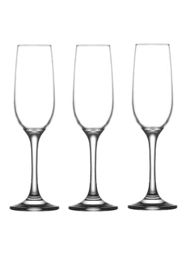 3-Piece Fame Goblet Set Clear 3x215ml