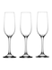 3-Piece Fame Goblet Set Clear 3x215ml