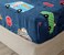 Nj Fitted Sheet, 90 x 200 cm, Car Pattern, Mattress Cover, Children, Cartoon Mattress Protector, 30 cm, Anti-Slip, Wrinkle Resistant, Microfibre Fitted Sheet,