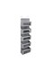 Over The Door Pocket Organizer Hanging Closet Clear Window Storage Bag with Mental Hooks Children Nursery Closet