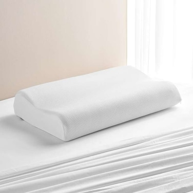 Home Contour Memory Foam Pillow - White