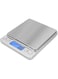 JENABOM Food Weighing Scales for Kitchen Accurate Electronic Cooking Baking Scales, Digital Kitchen Scale, Stainless Steel Platform Auto-Off Ultra Slim 0.1g-3Kg Food Scales
