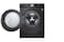 LG New 12kg washer &amp; 8kg Front Load Washer &amp; Dryer, AI DD&trade;, TurboWash&trade;360˚, AIDD&trade; - Fabric Protection Black Steel Color WDV1260BRP