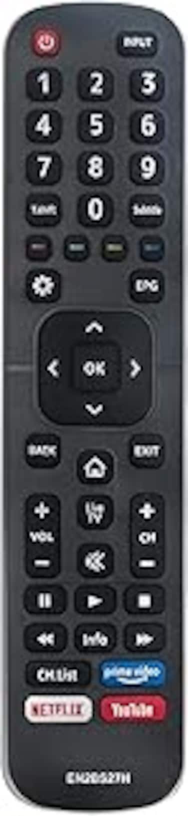 Replacement Compatible EN2BS27H Replaced Remote fit for Hisense 4K UHD TV 55R5 50R5 58R5 65R5 B7100 70B7100UW 55B7100UW 43B7100UW 50B7100UW 65B7100UW