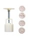 Dubai Gallery Domestic Use Hand Pressure Type Non-Stick Eco-Friendly Abs Mooncake Making Mould White 14 * 5 * 5Cm AMZ-N41401818A