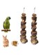 TYCA Small Animal Chew Toys Apple Wood Molar Sticks Improves Dental Health Toy for Suitable for Rabbits Chinchilla Hamsters Guinea Pigs Gerbils Mini Macaws Parrots and Other Small Animals 2 Pack