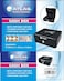 Atlas Cash Box Steel Register with Tray and Lock Durable Portable Money Box Safe for Bills Jewelry Receipts Coins (20x16x9CM) Black