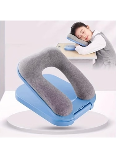 Multifunctional Nap Pillow For Kids &amp; Students Portable Hugging Pillow Sleep Aid (Ocean Blue)