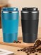 Coffee Mug Stainless Steel Vacuum Ice and Hot Drinks Insulated Tumbler for Home Office Outdoor Works 2 Pack