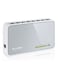 8 Port 10/100Mbps Fast Ethernet Switch   Desktop Ethernet Splitter   Ethernet Network Hub   Plug and Play   Fanless Quiet   Desktop Design   Green Technology   Unmanaged (TL-SF1008D) White
