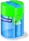 STAEDTLER Round Tub Single Sharpener 511 006 Bk Assorted Colours Pack Of 4
