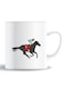 Premium Quality Two Sided Printed Coffee Mug Tea Cup Horse Riding For Home Office, Kids Men Women