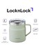 &amp; LOCK LocknLock Metro Mug 355ml Mint &acirc;&euro;&ldquo; Double-Wall Insulated Stainless Steel Mug with Spill-Resistant Lid
