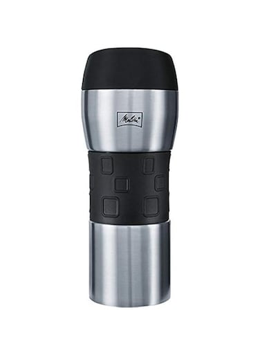 Melitta Stainless Steel Thermal Coffee Flask Mug, 350m l Steel