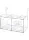 Excefore Fish Breeding Box, Acrylic Fish Isolation Box Aquarium Hatchery Incubator with Suction Cups for Baby Fishes Shrimp Guppy Clownfish Aggressive Fish