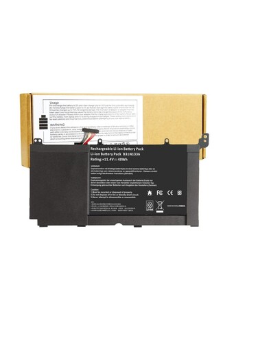 48Wh 11.4V B31N1336 Laptop Battery Compatible for Asus VivoBook K551 K551L V551 V551L V551LA R553L R553LN R553LF S551 S55IL S551LN-1A