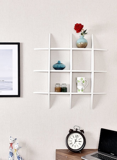HOME Lexington Globe Shelf, PVC White