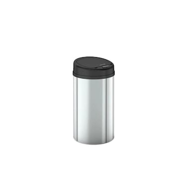 15L Smart Trash Bin   Stainless Steel   Infrared Sensor   Soft-Close Lid   USB-C/AA Power