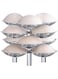 Idli Stand Stainless Steel &ndash; 4 Plate Design for 12 Idlis suitable for 5L Cooker or 7 Ltrs Cooker   Versatile Steam Cooker Stand for Idlis, Dhoklas, Momos &amp; Khakhras   Induction or Standard Cooker