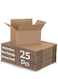 [25 Pack] Brown Carton 25x15x15 cm Moving Boxes Cardboard Boxes Large Shipping Box Mailing Boxes Recyclable Corrugated Cardboard Shipping Box for Packaging Storage Box