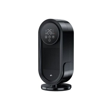 Lite Heater with Remote, 1500W, 3s Fast Heat, 10 m&sup2;, Child Lock - Black