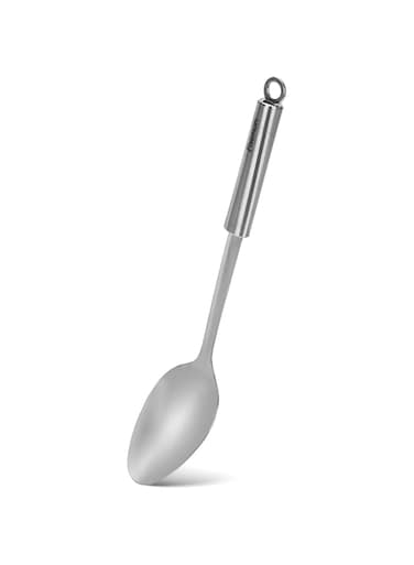 Fissman Serving Spoon Stainless Steel, Kitchen Utensil, Soup Scoop, Cooking Tool, Silicone Gravy Spoon, Dipper, Culinary Utensil, Versatile Tool, Daily Use For Kitchen, Home And Restaurant
