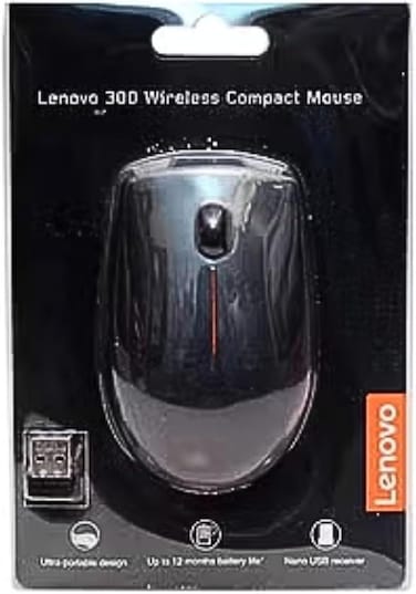 Mouse Compact 300 Wireless Black