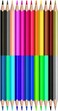 Maped 33 Piece Colouring Set (Includes Brush Felt Tips, Fineliner Pens, Coloured Pencils And Metal Sharpener)
