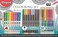 Maped 33 Piece Colouring Set (Includes Brush Felt Tips, Fineliner Pens, Coloured Pencils And Metal Sharpener)