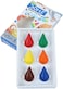 DOMS Grippie Crayons 6 Shades Colours
