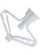 Plastic Toggle Anchor For Drywall For Double Gypsum Board Nylon Butterfly Fisher 10Mm Pack Of 100