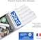 DOMS Non-Toxic Dustless White Chalk (100 Chalks)