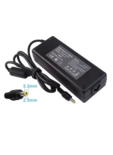 19V 6.3A DC 5.5X2.5MM AC Adapter Charger for ASUS / TOSHIBA / MSI 120W Power Supply