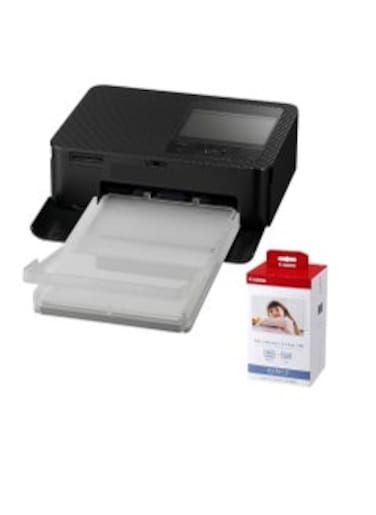 SELPHY CP1500 Compact Portable Photo Printer Photos, Collages and Stickers   Wi-Fi &amp; Direct printing   Smart Devices,  Computers, Cameras, SD Card and USB-C Flash Drives (Upgraded CP1300 Model) BLACK