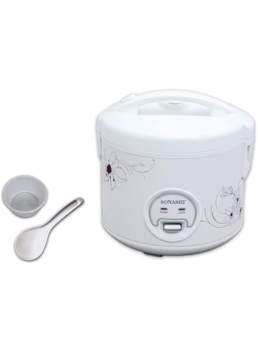 Sonashi 1 Liter Rice Cooker with Steamer - SRC-510