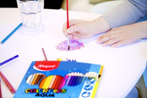 Maped Color&#39;Peps Aqua Water Color Pencil Set - Pack of 48