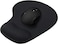 Mouse Pad With Gel Wrist Support For Computer, Laptop And Gaming, H-02 Black