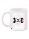 Mickey And Minnie Mouse Printed Coffee Mug White/Black/Red
