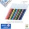 DOMS Aqua Non-Toxic Watercolour Sketch Pen Set in Display Pack (12 Assorted Shades x 10 Set)