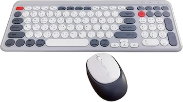 3 in 1 Wireless Keyboard and Mouse Combo Set,Bluetooth, USB C Wired Rechargable