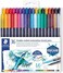 Staedtler 3001 Tb36 Double Ended Watercolour Brush Pens, Assorted Colour, Pack Of 36