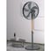 16 Inch Standing Fan, 50W Pedestal Fan with 5 Blades, 3 Speed Control, Low Noise Cooling