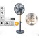 16 Inch Standing Fan, 50W Pedestal Fan with 5 Blades, 3 Speed Control, Low Noise Cooling